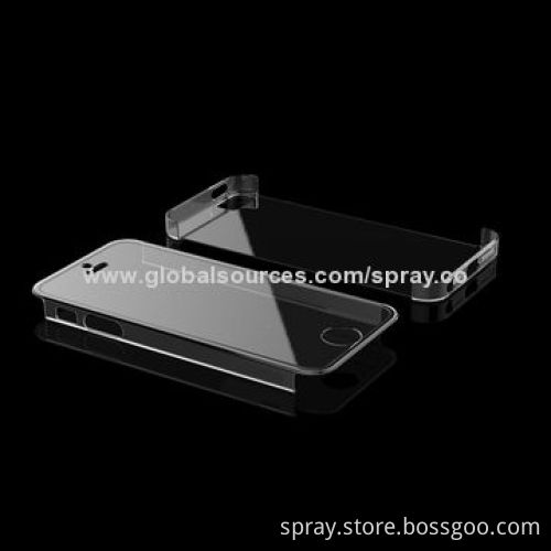 Transparent Crystal Clear Hard Protector Front and Back Case for iPhone 5/5S